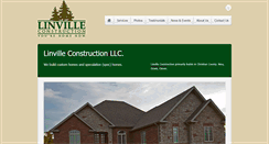 Desktop Screenshot of linvilleconstructionllc.com